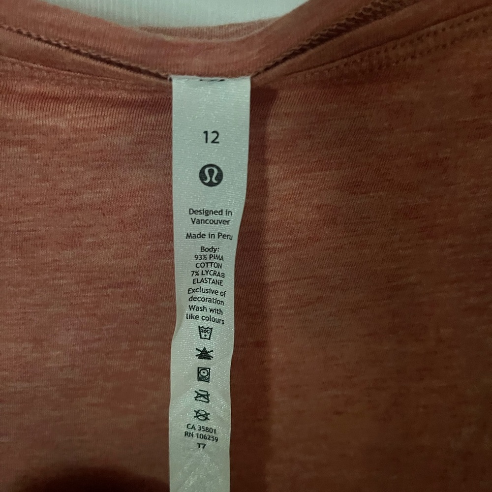 Lululemon long sleeve